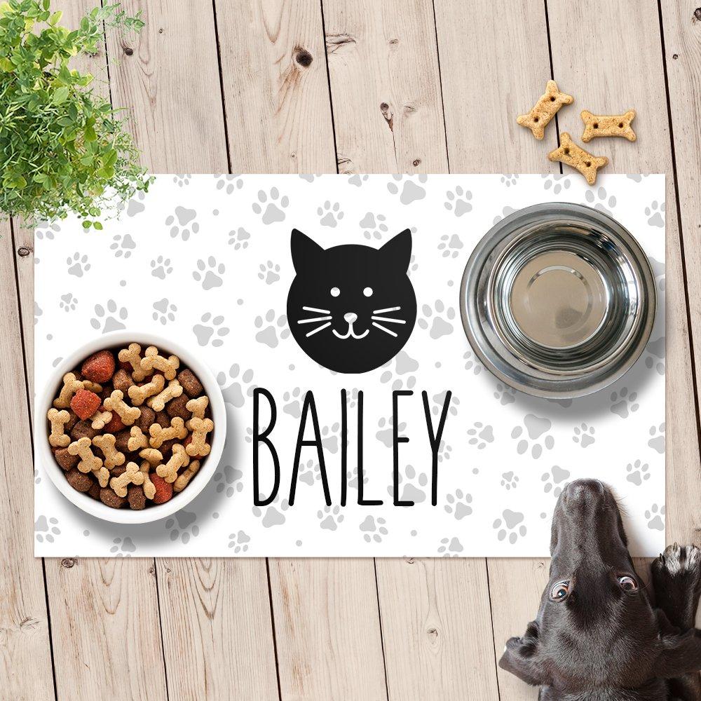 Paw Prints Cat Pet Feeding Mat – BIGW Photos