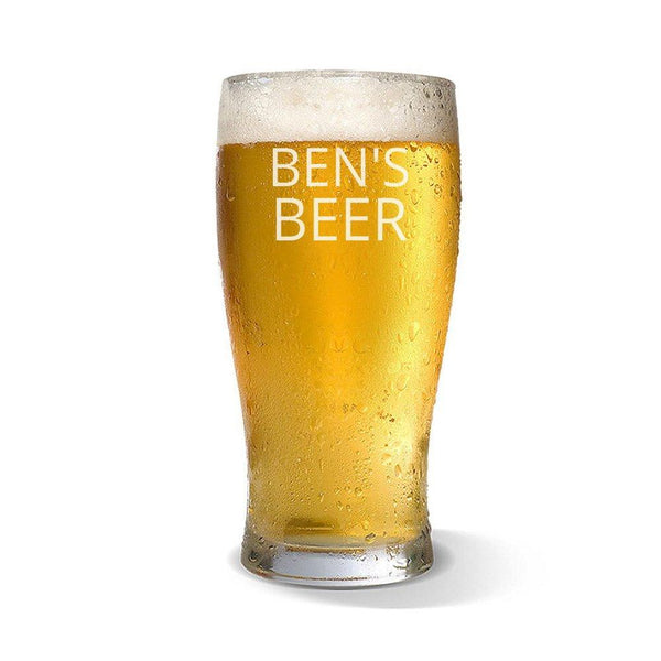 Person's Standard 285ml Beer Glass
