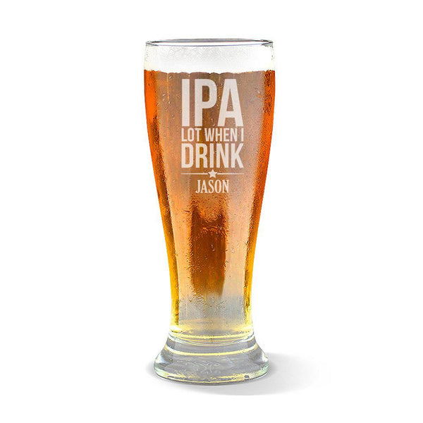 IPA Premium 425ml Beer Glass