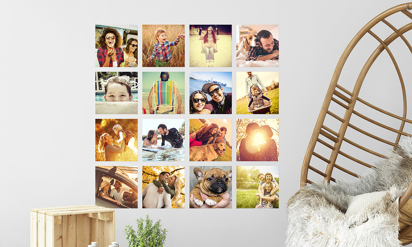 10x10" (25x25cm) Sticky Print