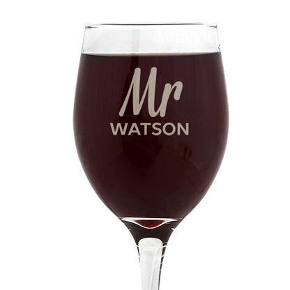 Mr Design Wine Glass