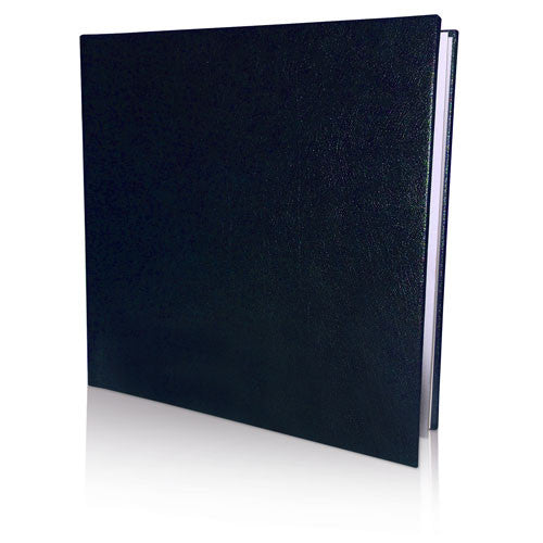 12x12" Leather Look Padded Hard Cover Book