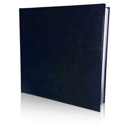 12x12" Leather Look Padded Hard Cover Book