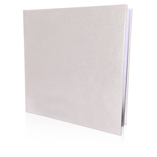 12x12" Leather Look Padded Hard Cover Book
